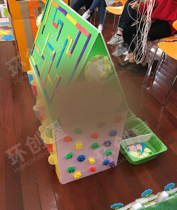 幼儿园科学区自制各种高级教玩具图片