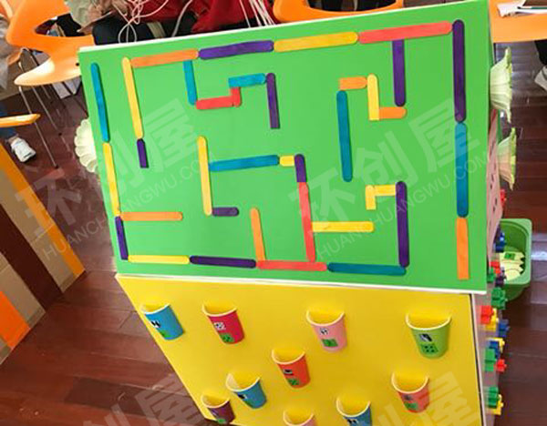 幼儿园科学区自制各种高级教玩具图片