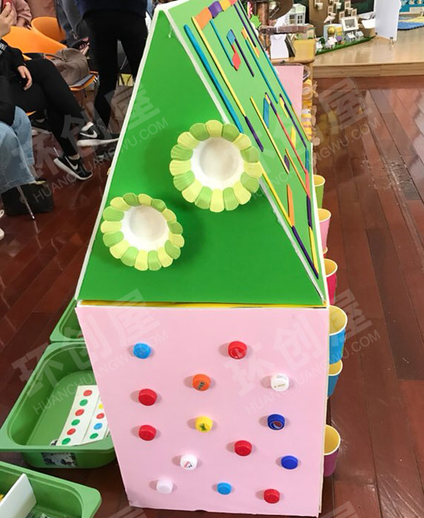 幼儿园科学区自制各种高级教玩具图片