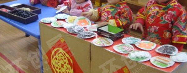 幼儿园角色游戏美味烤串小餐厅图片