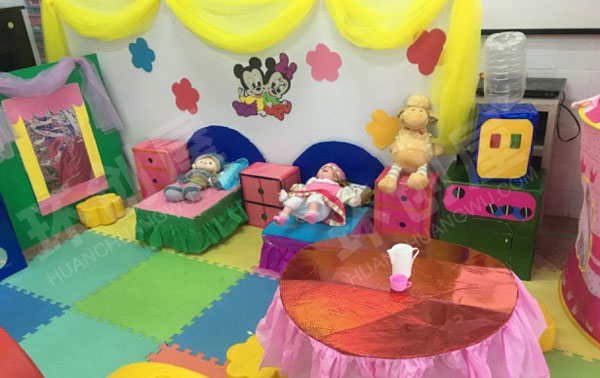 幼儿园角色游宝宝屋图片