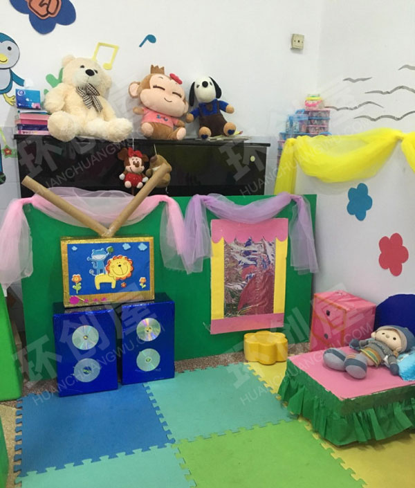 幼儿园角色游宝宝屋图片