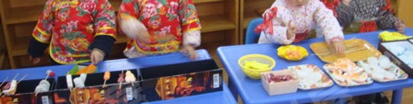 幼儿园角色游戏美味烤串小餐厅图片