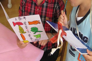 幼儿园角色游戏餐厅点菜图片