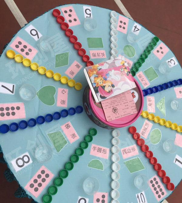 幼儿园益智区自制高级玩教具环创图片