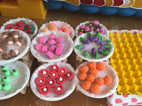 幼儿园益智区自制高级玩教具环创图片