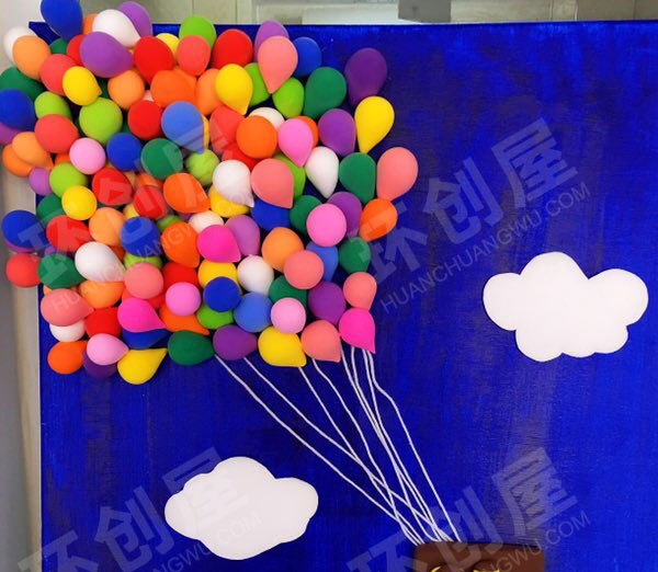 幼儿园墙面布置手工各种创意环创图片