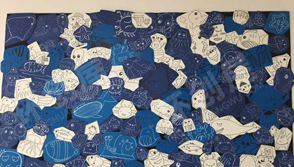 幼儿园墙面布置手工各种创意环创图片