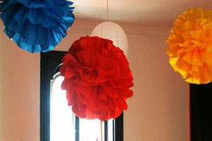 幼儿园卡纸手工自制吊饰图片4张