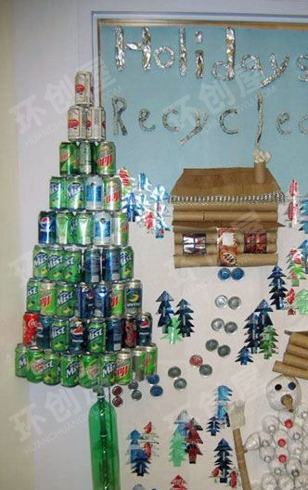 幼儿园圣诞节主题门装饰图片