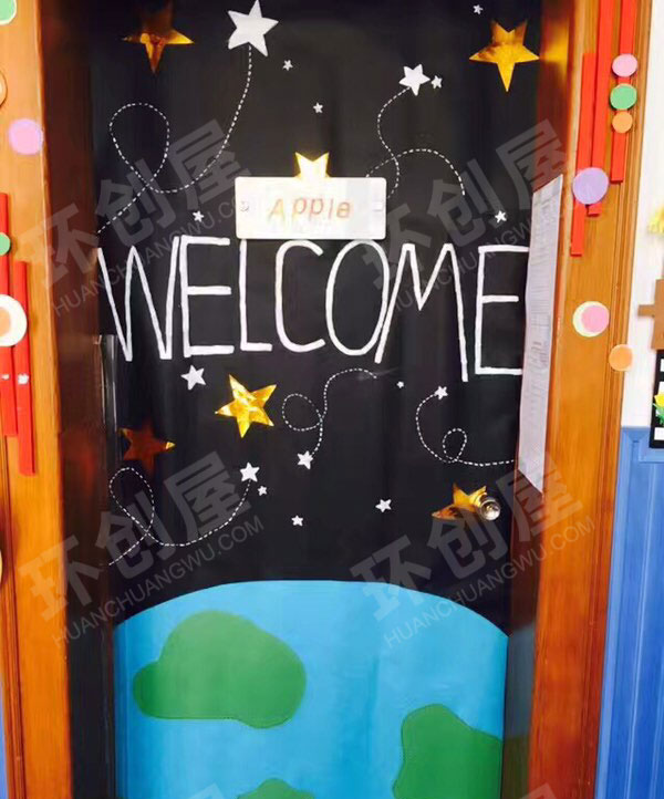 幼儿园班级门框装饰图片