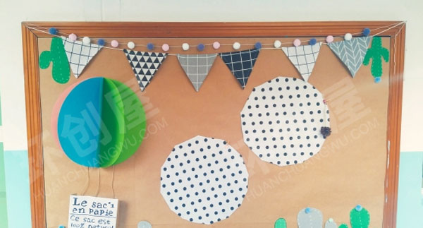 幼儿园清新ins风主题家园联系栏环创图片