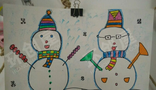 幼儿园环保各种有趣美术作品展示图片