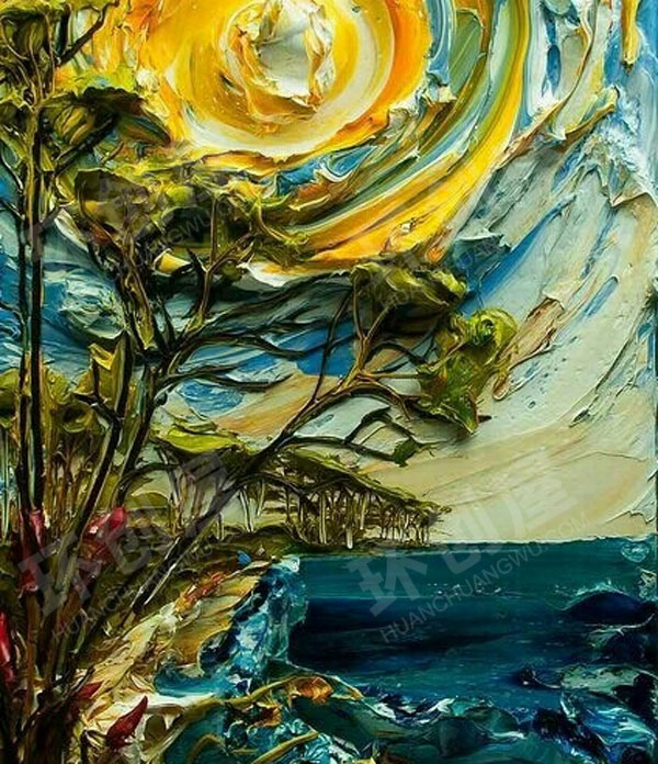 幼儿园超厚水粉画创意作品展示图片