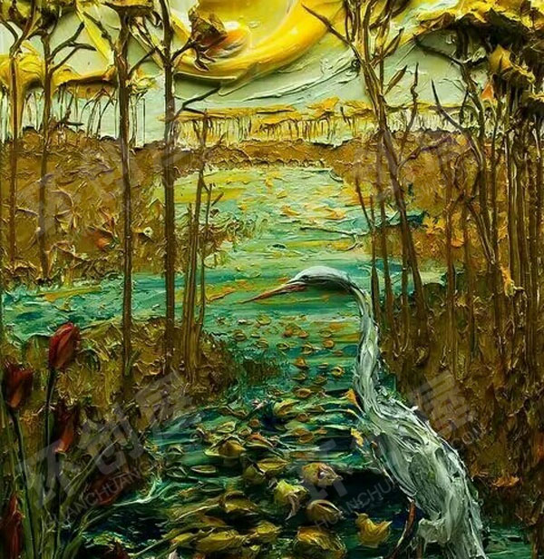 幼儿园超厚水粉画创意作品展示图片