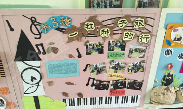 幼儿园绘本特色展板作品展示图片