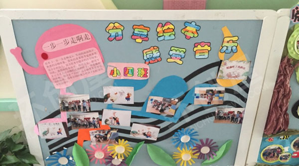 幼儿园绘本特色展板作品展示图片