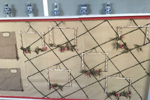 幼儿园森系中国风作品展示图片5张