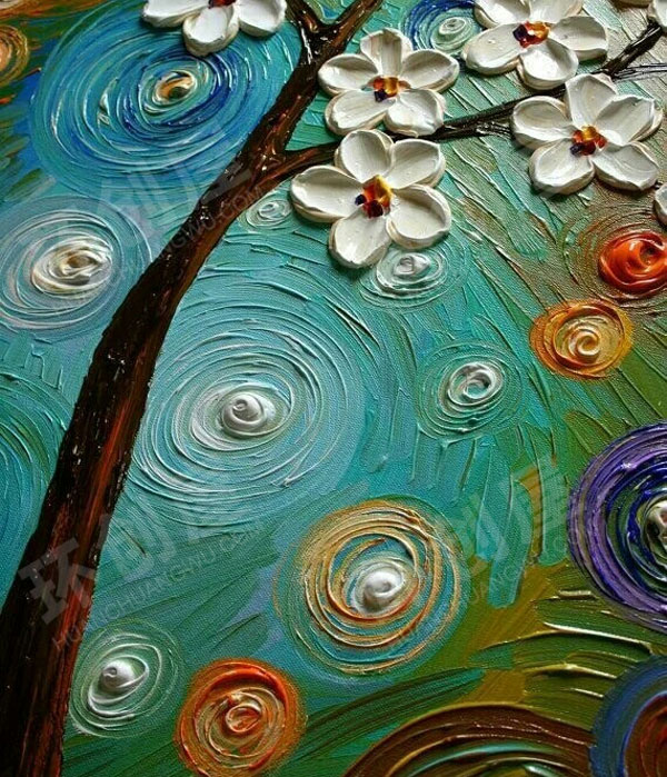 幼儿园超厚水粉画创意作品展示图片