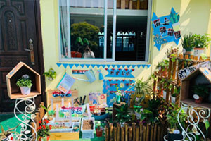 幼儿园植物角和饲养区户外环创图片8张