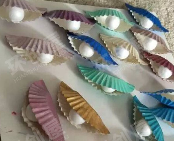 幼儿园美工区夏天主题作品制作图片