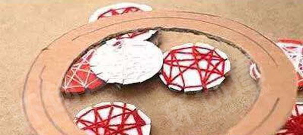 幼儿园美工区中秋节月饼创意手工图片