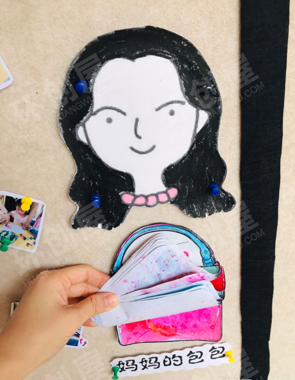 幼儿园亲亲热热的一家人主题墙环创图片