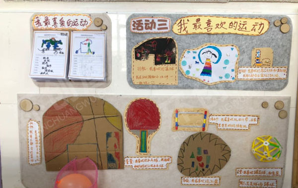 幼儿园我的健康我做主墙面布置环创图片