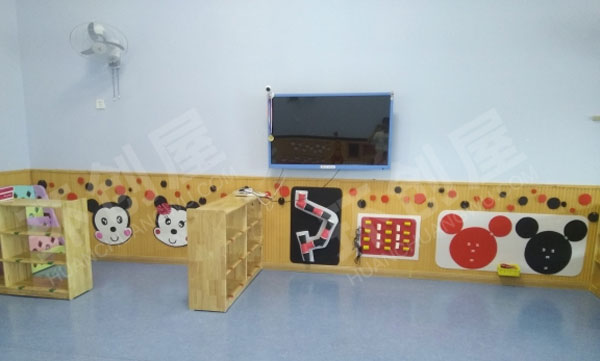 幼儿园可爱米奇主题墙面布置环创图片