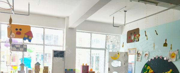 幼儿园教室卡通动物区域牌吊饰图片