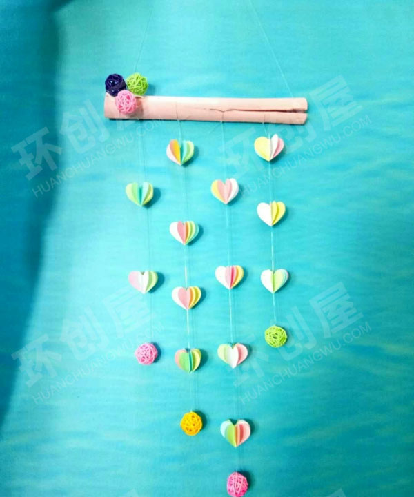 幼儿园小清新少女心绿色挂饰图片