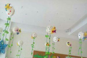 幼儿园小清新各种卡通可爱吊挂饰图片9张