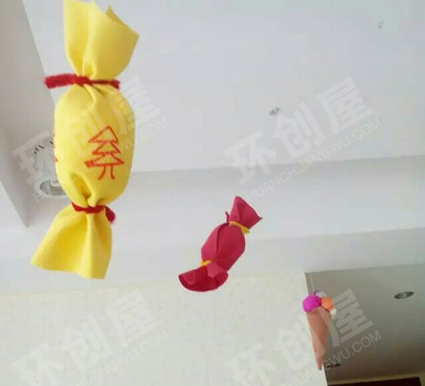 幼儿园小清新各种卡通可爱吊挂饰图片