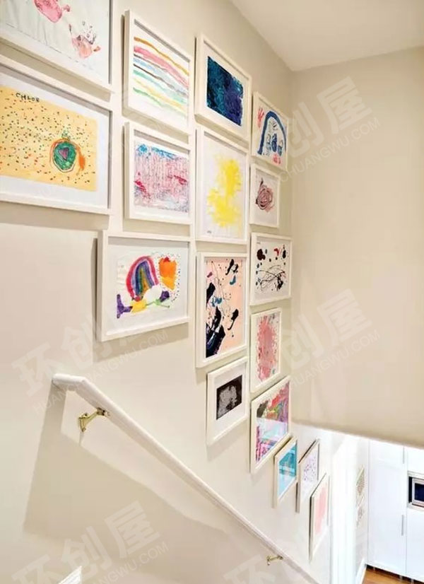 幼儿园艺术创想儿童作品展示墙面图片