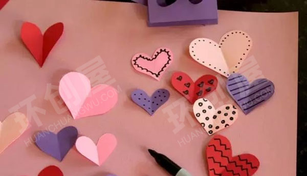 幼儿园美工区妇女节给妈妈的爱手工贺卡图片