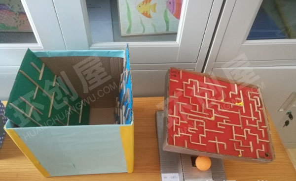 幼儿园科学区自制教玩具有趣环创图片