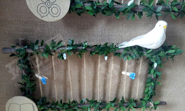 幼儿园森林系今天我想玩墙面布置环创图片