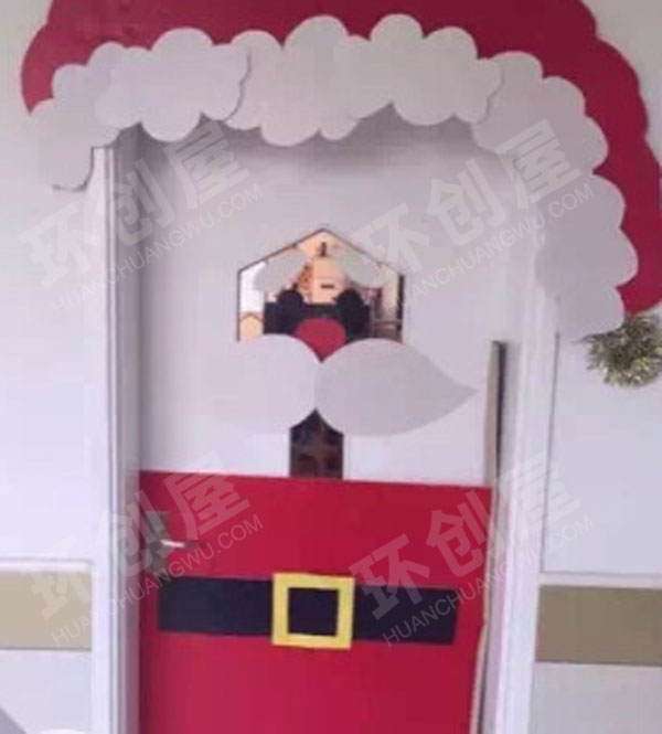 幼儿园手工创作门窗装饰环创图片