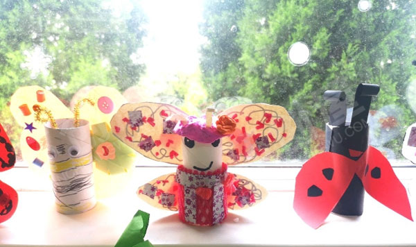 幼儿园春天来了美工区自制窗台摆件环创图片