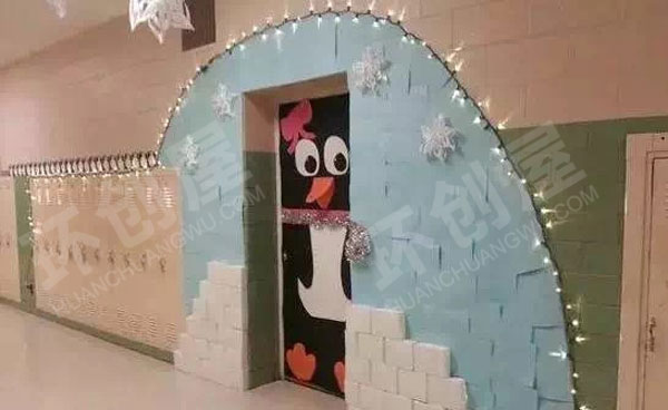 幼儿园教室门卡通动物装饰环创图片