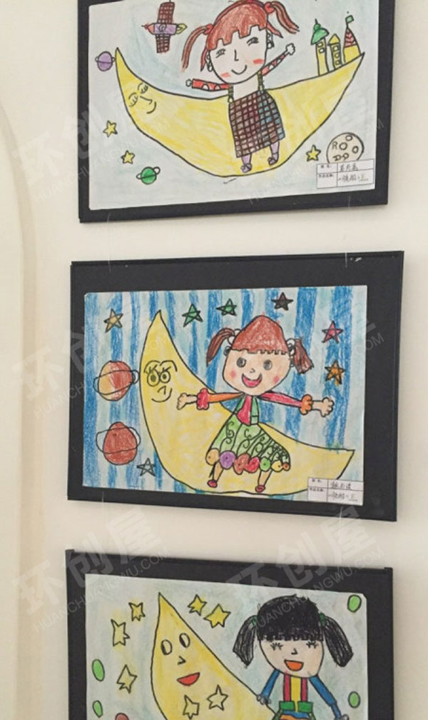 幼儿园创意好看各种画展作品环创图片