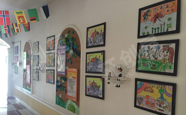 幼儿园创意好看各种画展作品环创图片