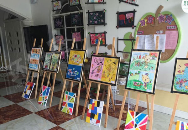 幼儿园创意好看各种画展作品环创图片