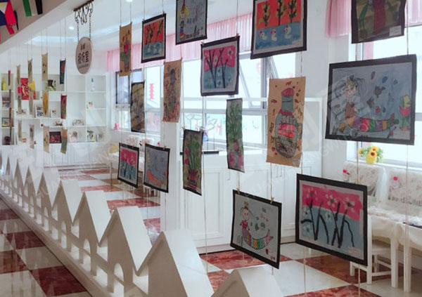 幼儿园创意好看各种画展作品环创图片