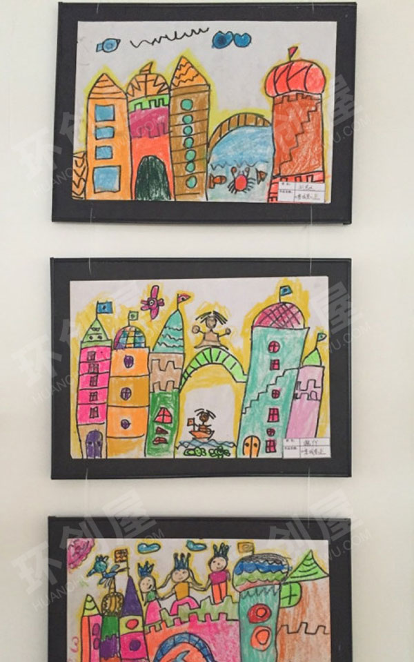 幼儿园创意好看各种画展作品环创图片