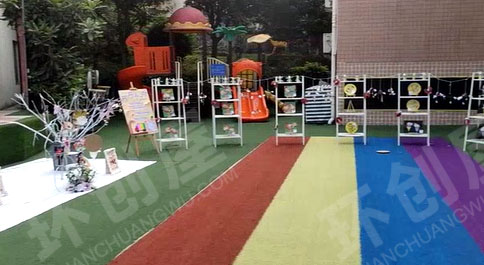 幼儿园母亲节装饰画展板海报户外展示图片