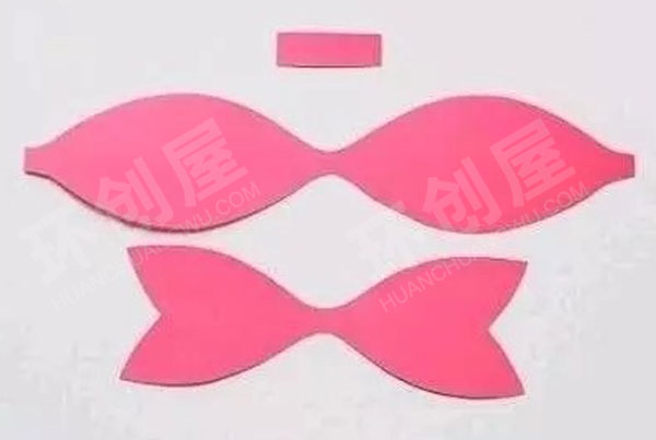 幼儿园美工区卡纸手工折纸蝴蝶花图片