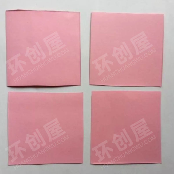 幼儿园美工区卡纸手工折纸剪裁美丽的花儿图片