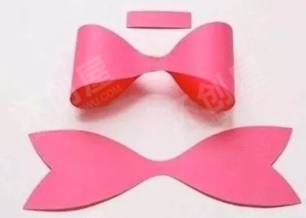 幼儿园美工区卡纸手工折纸蝴蝶花图片