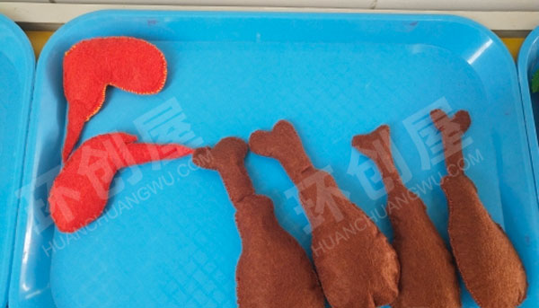 幼儿园角色游戏手工纸烧烤区环创图片